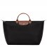 Longchamp | Le Pliage Original L Travel bag Black - Recycled canvas | Black