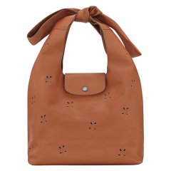 Longchamp | Le Pliage Xtra M Shoulder bag Cognac - Leather | Cognac