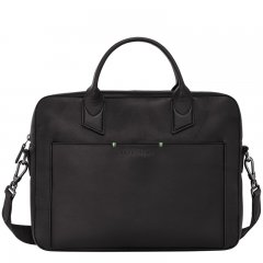 Longchamp | sur Seine Briefcase Black - Leather | Black