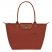 Longchamp | Le Pliage Green M Tote bag Chestnut - Recycled canvas | Chestnut