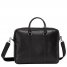 Longchamp | Le Foulonné M Briefcase Black - Leather | Black