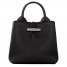 Longchamp | Le Roseau S Handbag Black - Leather | Black