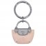 Longchamp | Le Pliage Xtra Key ring Nude - Leather | Nude