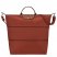 Longchamp | Le Pliage Green Travel bag expandable Chestnut - Recycled canvas | Chestnut