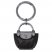 Longchamp | Le Pliage Xtra Key ring Black - Leather | Black