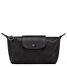 Longchamp | Le Pliage Xtra Pouch Black - Leather | Black