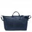 Longchamp | Le Foulonné L Travel bag Navy - Leather | Navy