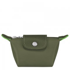 Longchamp | Le Pliage Green Coin purse Forest - Recycled canvas | Forest