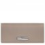 Longchamp | Le Roseau Flap wallet Clay - Leather | Clay