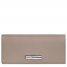 Longchamp | Le Roseau Flap wallet Clay - Leather | Clay