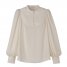 Longchamp | Blouse Ecru - Fluid crepe | Ecru