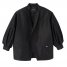 Longchamp | Kimono jacket Black - Technical taffeta | Black