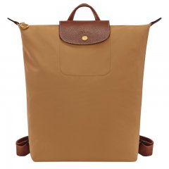 Longchamp | Le Pliage Original M Backpack Fawn - Canvas | Fawn