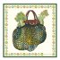 Longchamp | The Gourmet Mesh bag Silk scarf 70 Laurel - OTHER | Laurel