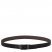 Longchamp | sur Seine Men's belt Black/Mocha - Leather | Black/Mocha