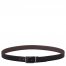 Longchamp | sur Seine Men's belt Black/Mocha - Leather | Black/Mocha