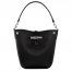 Longchamp | Le Roseau XS Bucket bag Black - Leather | Black