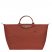 Longchamp | Le Pliage Green L Travel bag Chestnut - Recycled canvas | Chestnut