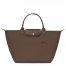 Longchamp | Le Pliage Green M Handbag Terra - Recycled canvas | Terra