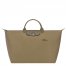 Longchamp | Le Pliage Green L Travel bag Artichoke - Recycled canvas | Artichoke