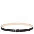 Longchamp | Le Foulonné Ladies' belt Black - Leather | Black