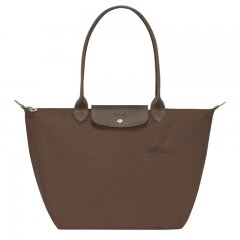 Longchamp | Le Pliage Green L Tote bag Terra - Recycled canvas | Terra