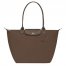 Longchamp | Le Pliage Green L Tote bag Terra - Recycled canvas | Terra