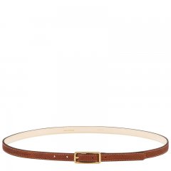 Longchamp | Épure Ladies' belt Brown - Leather | Brown