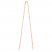 Longchamp | chaîne Shoulder strap Very pale gold - Metal | Very pale gold