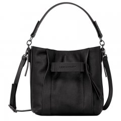 Longchamp | 3D S Crossbody bag Black - Leather | Black