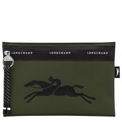 Longchamp | Le Pliage Energy Pouch Khaki - Canvas | Khaki