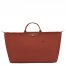 Longchamp | Le Pliage Green XL Travel bag Chestnut - Recycled canvas | Chestnut