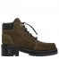 Longchamp | La Baroudeuse Low Boots Olive - Leather | Olive