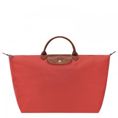 Longchamp | Le Pliage Original L Travel bag Tomato - Recycled canvas | Tomato