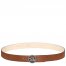 Longchamp | Box-Trot Men's belt Cognac - Leather | Cognac