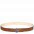 Longchamp | Box-Trot Men's belt Cognac - Leather | Cognac