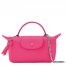 Longchamp | Le Pliage Xtra XS Pouch Pink - Leather | Pink