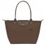 Longchamp | Le Pliage Green M Tote bag Terra - Recycled canvas | Terra