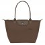 Longchamp | Le Pliage Green M Tote bag Terra - Recycled canvas | Terra