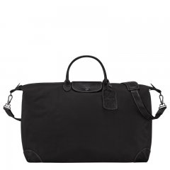 Longchamp | Boxford XL Travel bag Black - Recycled canvas | Black