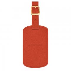 Longchamp | Le Foulonné Luggage tag Paprika - Leather | Paprika