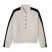 Longchamp | Polo collar jumper Ecru - Knit | Ecru