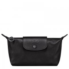 Longchamp | Le Pliage Xtra Pouch Black - Leather | Black