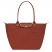 Longchamp | Le Pliage Green L Tote bag Chestnut - Recycled canvas | Chestnut