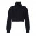 Longchamp | Zip collar short cardigan Navy - Knit | Navy