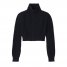 Longchamp | Zip collar short cardigan Navy - Knit | Navy