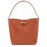 Longchamp | Le Roseau M Hobo bag Bark - Leather | Bark