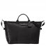 Longchamp | Le Foulonné XL Travel bag Black - Leather | Black