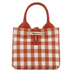 Longchamp | Le Roseau XS Handbag Bark - Canvas | Bark