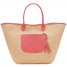 Longchamp | Le Pliage Collection L Basket bag Blush - Canvas | Blush